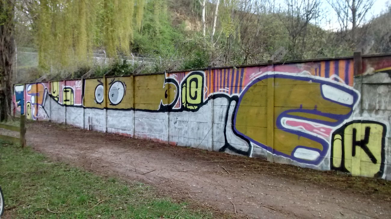 Graffiti Bombing - Photo by strasbourgraffiti