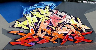 Graffiti Wall - Photo by strasbourgraffiti