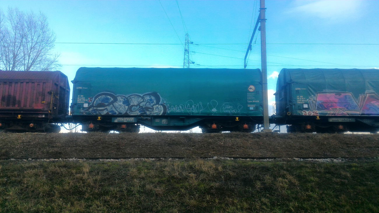 Graffiti Train - Photo by strasbourgraffiti