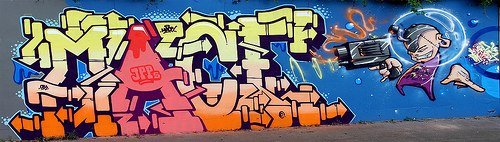 Graffiti Wall - Photo by strasbourgraffiti