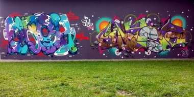 Graffiti Wall - Photo by strasbourgraffiti