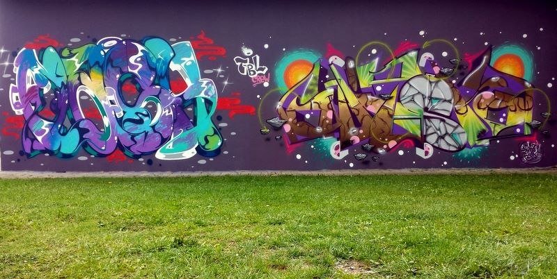 Graffiti Wall - Photo by strasbourgraffiti