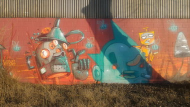 Graffiti Wall - Photo by strasbourgraffiti