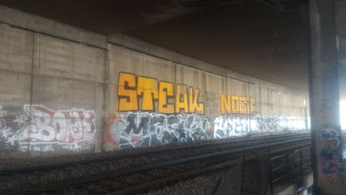 Graffiti Bombing - Photo by strasbourgraffiti