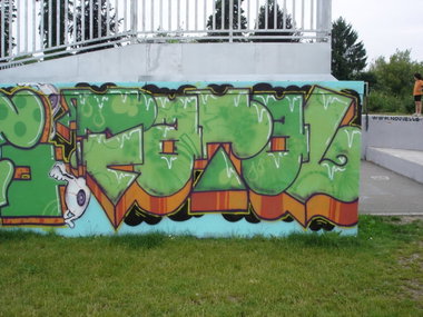 Graffiti Wall - Photo by strasbourgraffiti