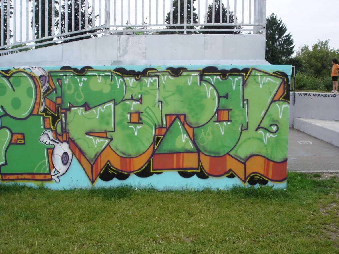 Graffiti Wall - Photo by strasbourgraffiti