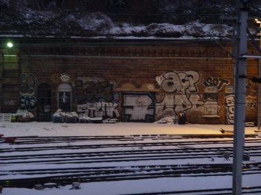 Graffiti Bombing - Photo by strasbourgraffiti