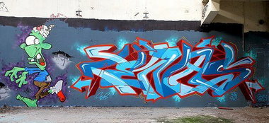 Graffiti Wall - Photo by strasbourgraffiti