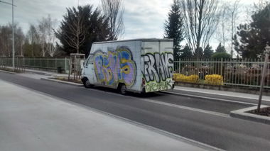 Graffiti Bombing - Photo by strasbourgraffiti