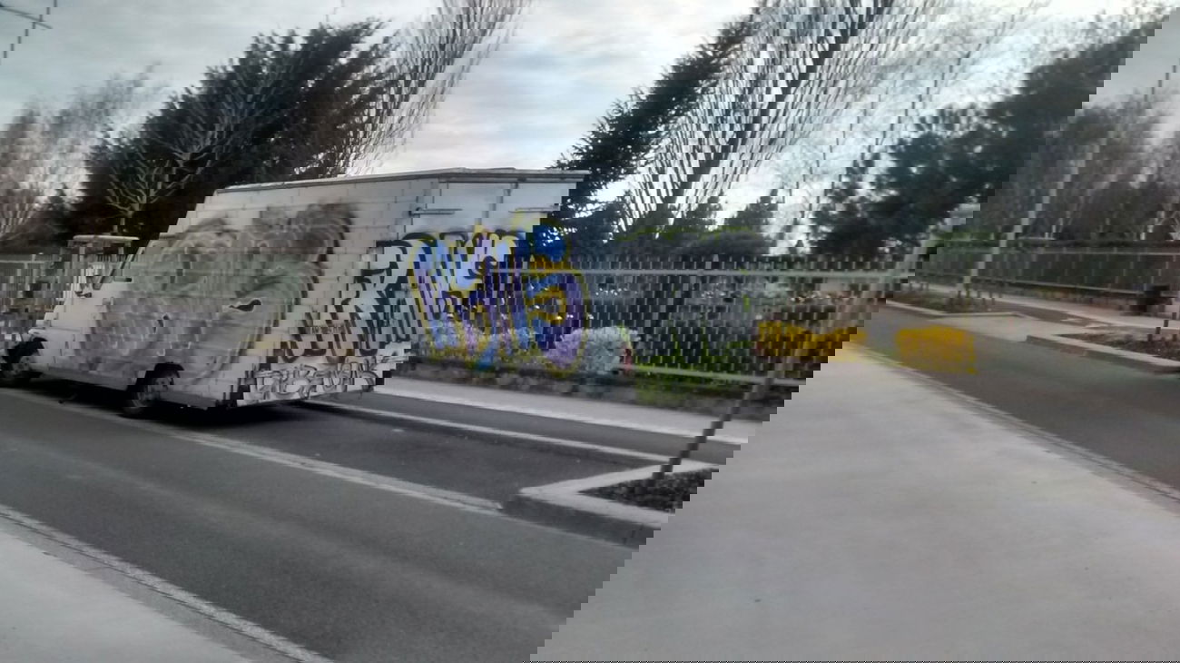 Graffiti Bombing - Photo by strasbourgraffiti