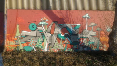 Graffiti Wall - Photo by strasbourgraffiti