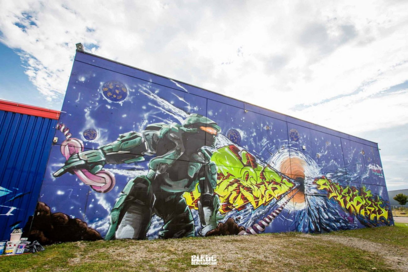 Graffiti Wall - Photo by strasbourgraffiti