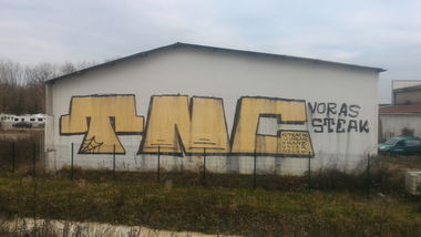 Graffiti Bombing - Photo by strasbourgraffiti