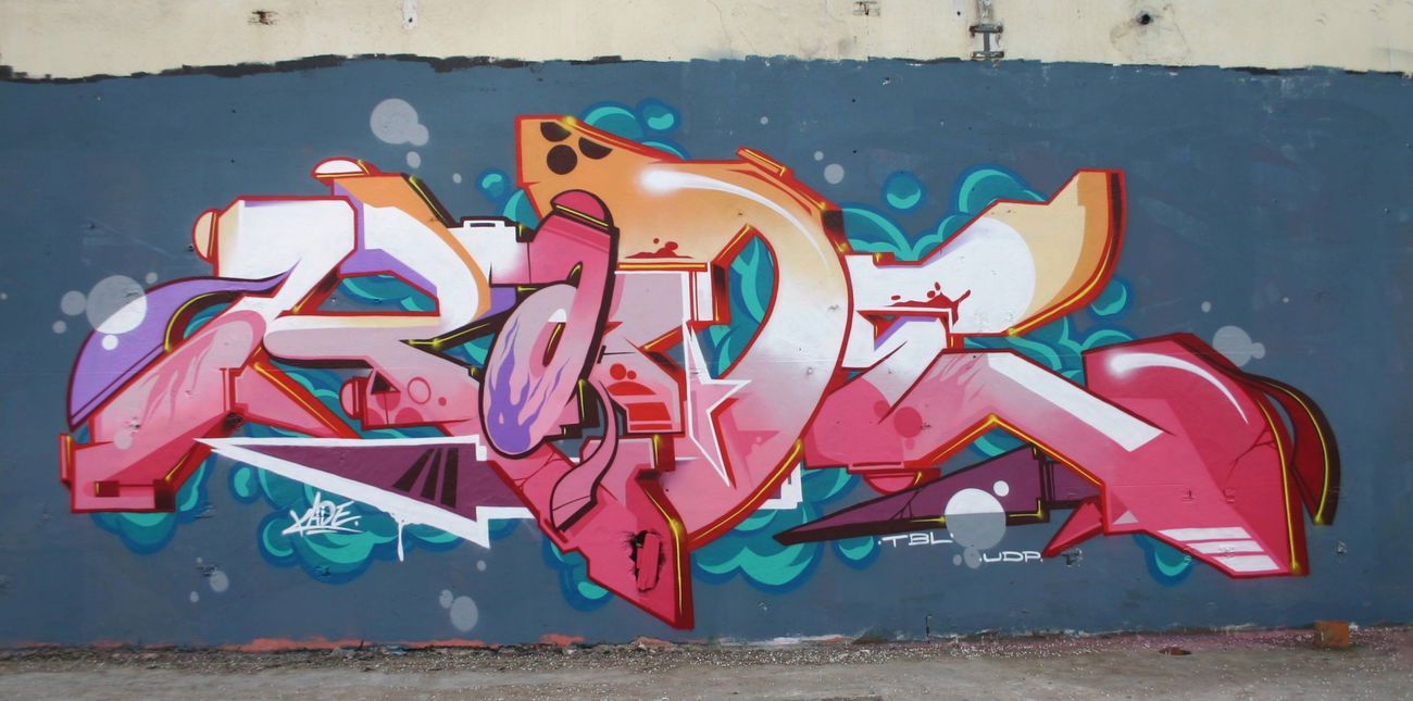 Graffiti Wall - Photo by strasbourgraffiti