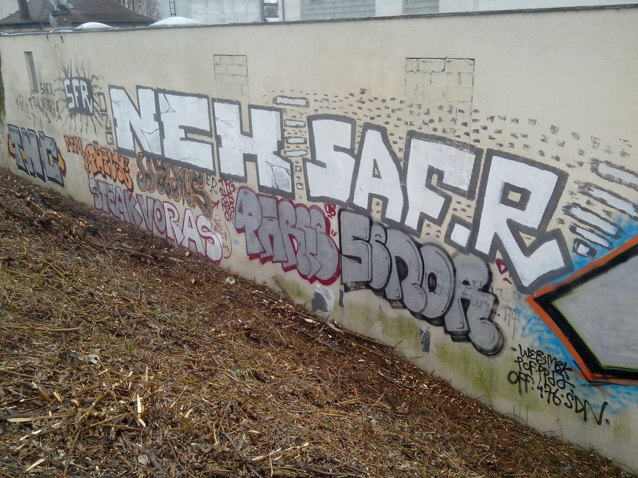 Graffiti Bombing - Photo by strasbourgraffiti