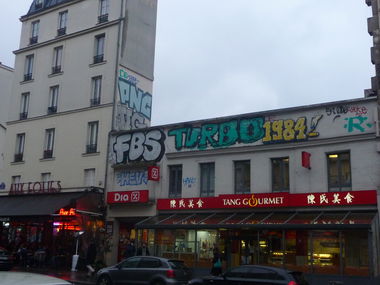 Graffiti Bombing - Photo by strasbourgraffiti