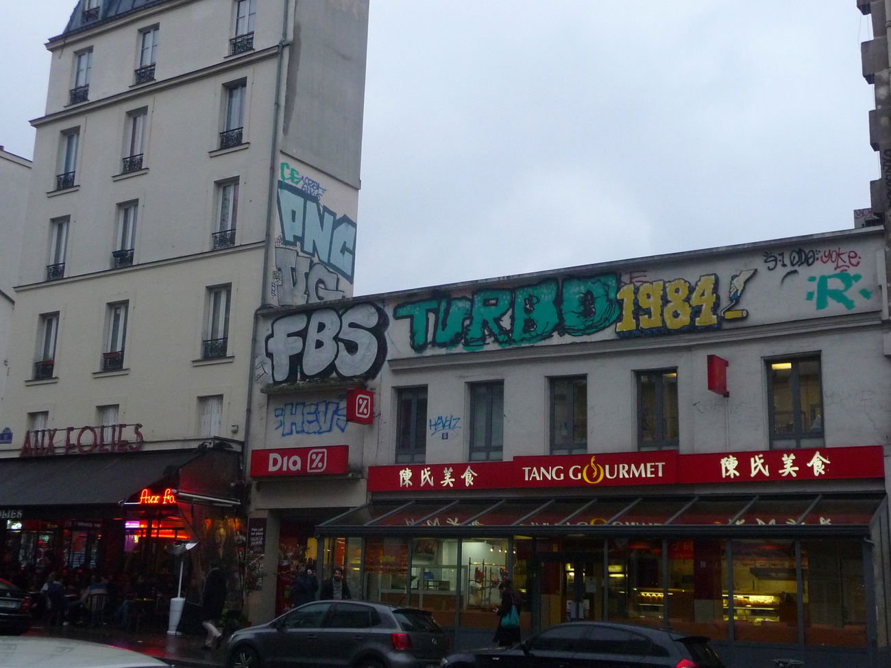 Graffiti Bombing - Photo by strasbourgraffiti