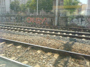 Graffiti Bombing - Photo by strasbourgraffiti