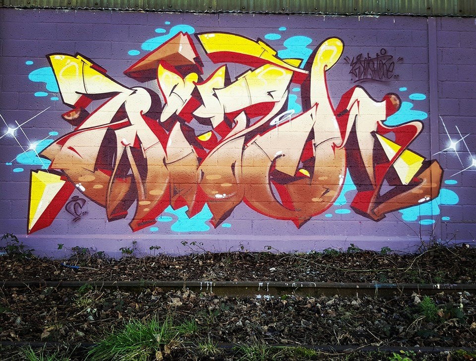 Graffiti Wall - Photo by strasbourgraffiti