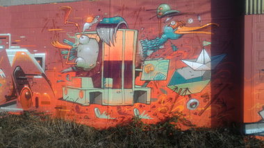 Graffiti Wall - Photo by strasbourgraffiti