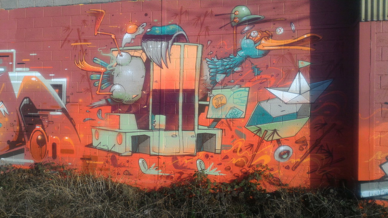 Graffiti Wall - Photo by strasbourgraffiti