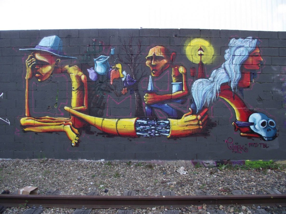 Graffiti Wall - Photo by strasbourgraffiti