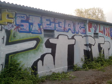 Graffiti Bombing - Photo by strasbourgraffiti