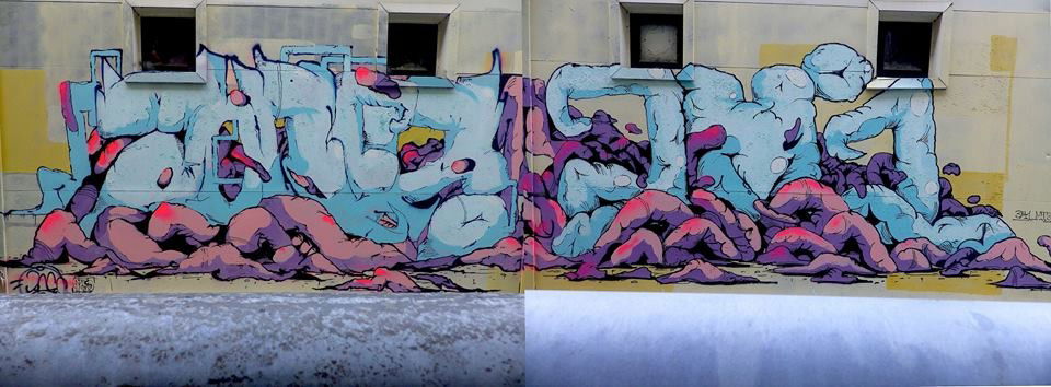 Graffiti Wall - Photo by strasbourgraffiti