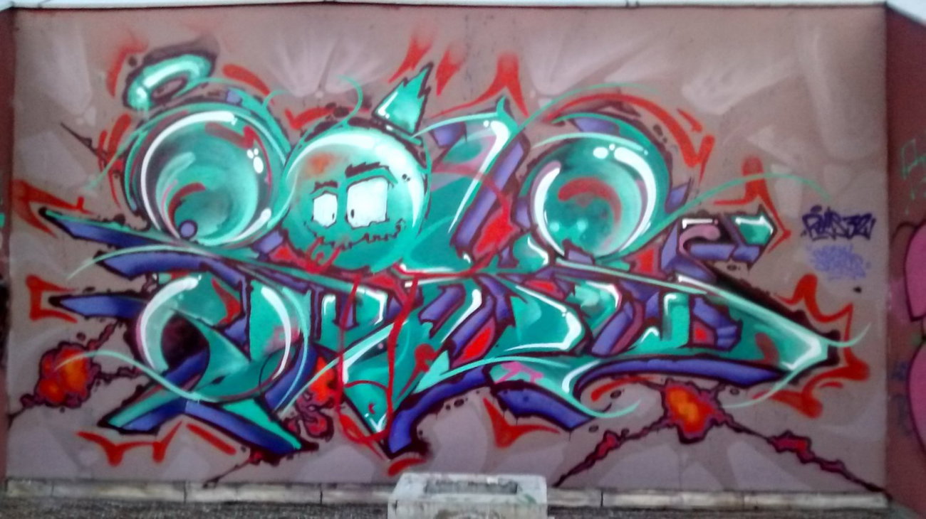 Graffiti Wall - Photo by strasbourgraffiti