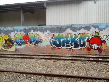 Graffiti Wall - Photo by strasbourgraffiti