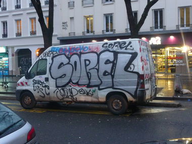 Graffiti Bombing - Photo by strasbourgraffiti