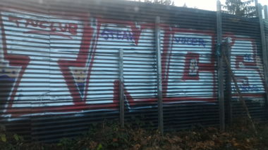 Graffiti Bombing - Photo by strasbourgraffiti