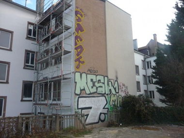 Graffiti Bombing - Photo by strasbourgraffiti