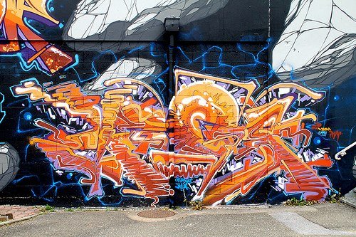 Graffiti Wall - Photo by strasbourgraffiti
