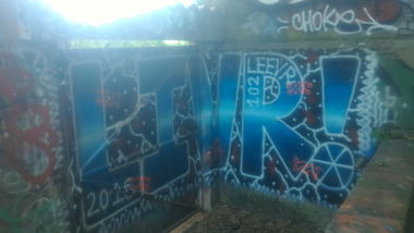 Graffiti Bombing - Photo by strasbourgraffiti