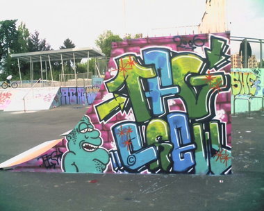Graffiti Wall - Photo by strasbourgraffiti