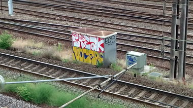 Graffiti Bombing - Photo by strasbourgraffiti