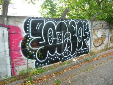 Graffiti Bombing - Photo by strasbourgraffiti