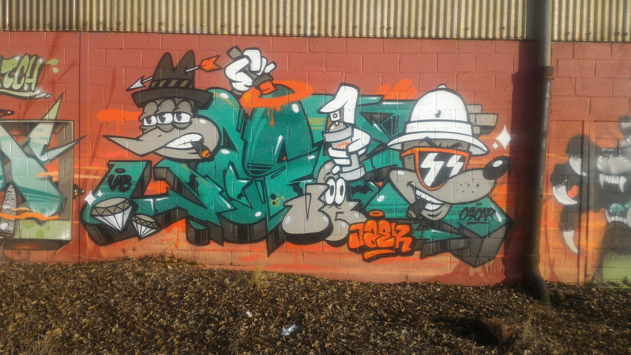 Graffiti Wall - Photo by strasbourgraffiti