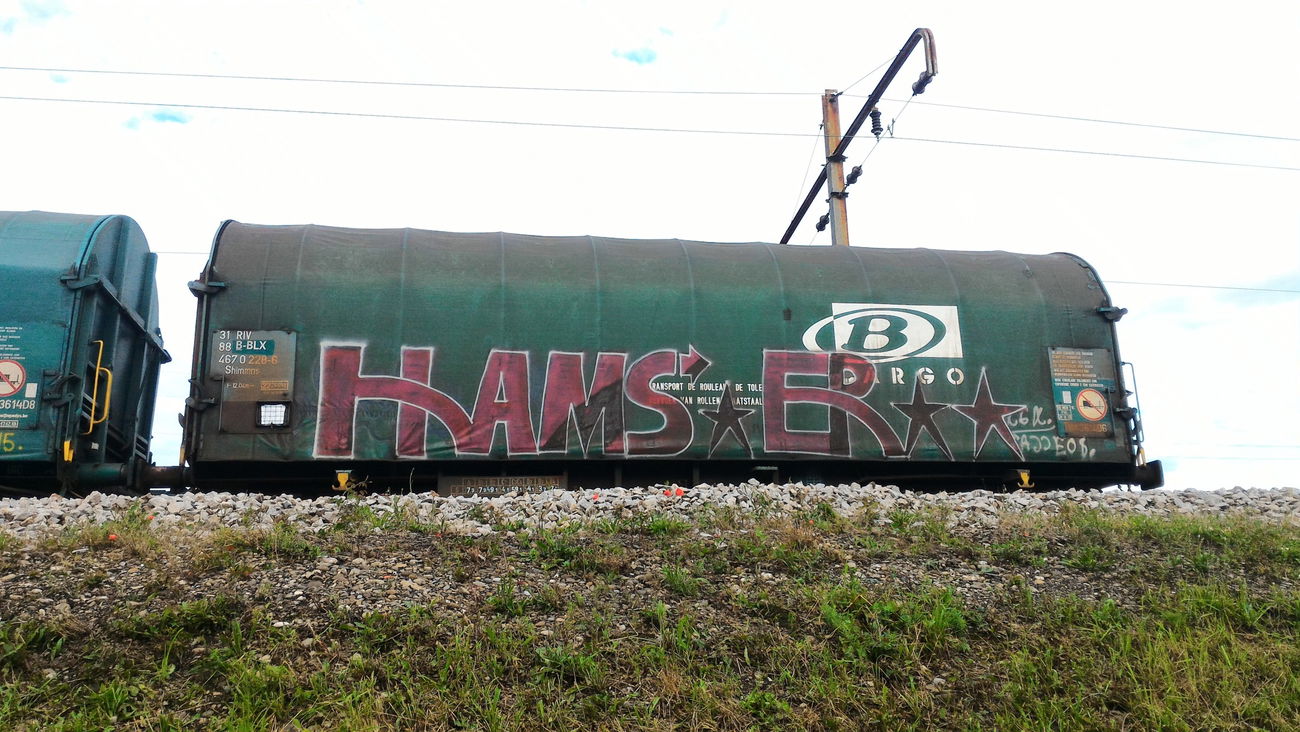 Graffiti Train - Photo by strasbourgraffiti