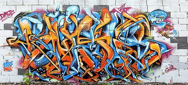 Graffiti Wall - Photo by strasbourgraffiti