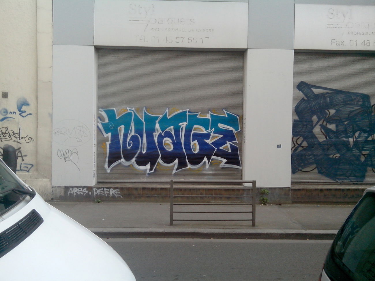 Graffiti Bombing - Photo by strasbourgraffiti