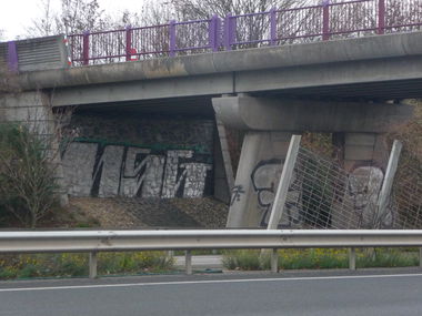 Graffiti Bombing - Photo by strasbourgraffiti