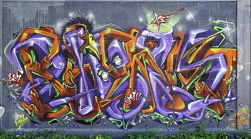 Graffiti Wall - Photo by strasbourgraffiti