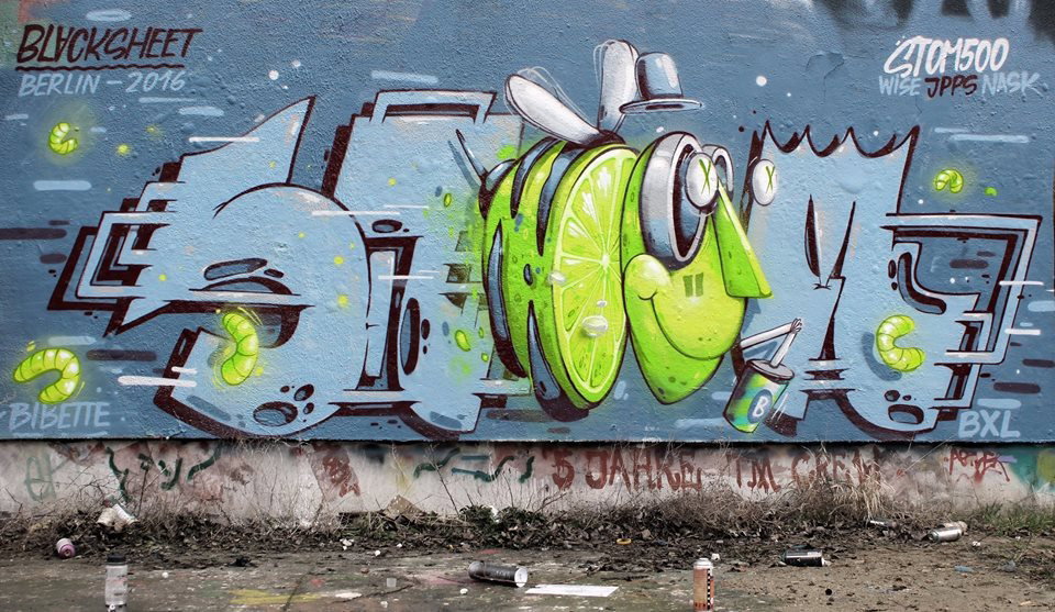 Graffiti Wall - Photo by strasbourgraffiti