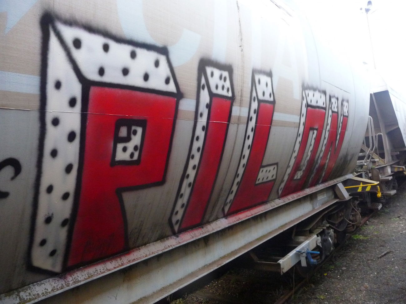 Graffiti Train - Photo by strasbourgraffiti