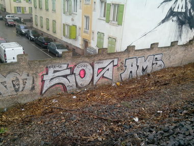 Graffiti Bombing - Photo by strasbourgraffiti