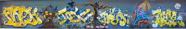 Graffiti Wall - Photo by strasbourgraffiti