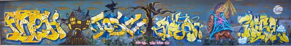 Graffiti Wall - Photo by strasbourgraffiti