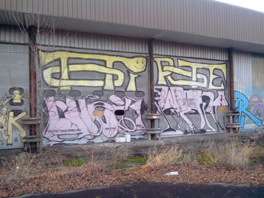 Graffiti Bombing - Photo by strasbourgraffiti